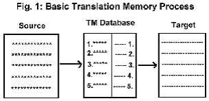 basic translation memory process