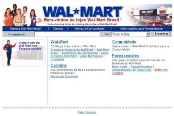 Os sites do Wal-Mart nos EUA e no Brasil parecem não ter relação entre si picture 02