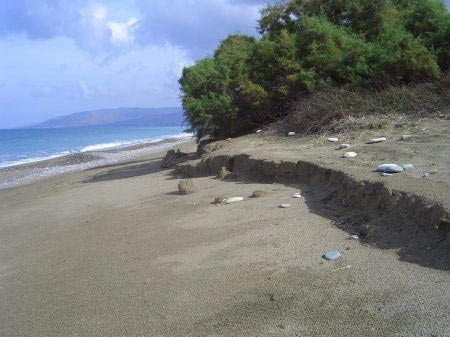 Doesn’t the beach erosion look uncannily similar to that at the other side of the island as shown above?