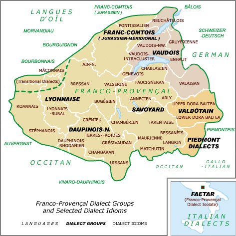 Classification of Franco-Provençal dialect