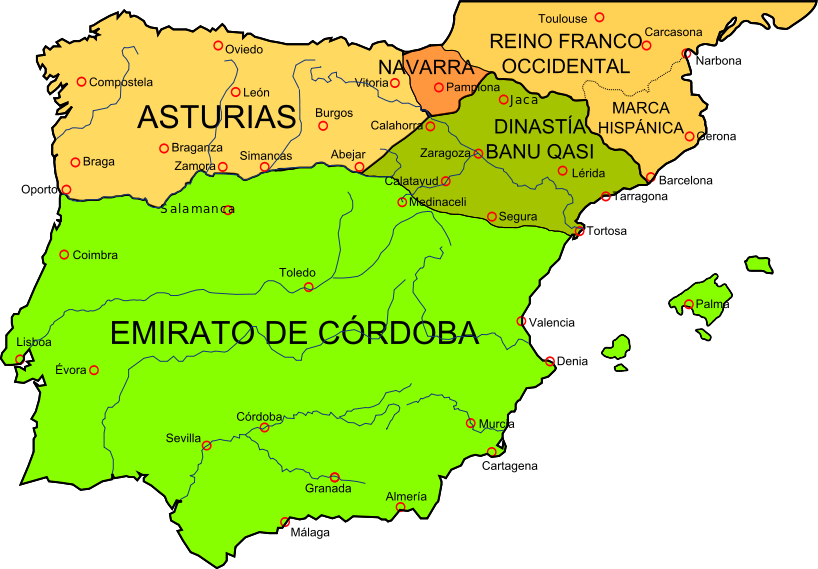 Kingdom of Asturias, circa 910 AD. King Alfonso III of Asturias, (848–910)