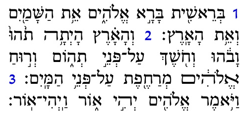 Hebrew text in Mellel