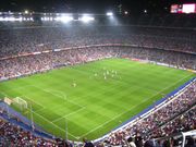 Spectator sports are popular in many EU member states (Camp Nou, Barcelona)