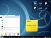 KDE 4 running on a Linux distribution.