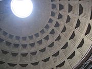 Daylighting features such as this oculus at the top of the Pantheon in Rome have been in use since antiquity