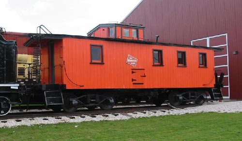A Cupola style Caboose. Note the Angel Seat above
