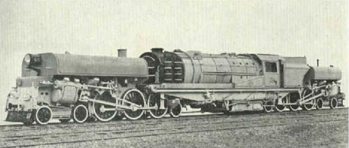 A Garratt locomotive