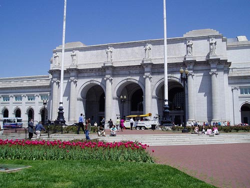 A Railroad Station. Union Station, Washington D.C.