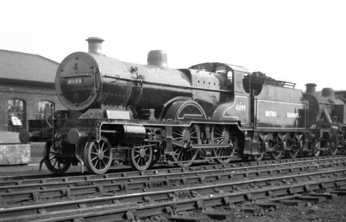 A compound locomotive on British Railways in 1948