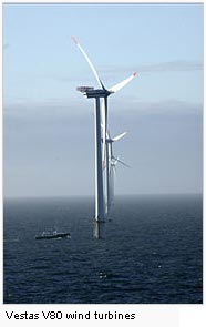 Vestas V80 wind turbines