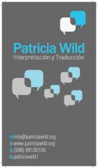 Patricia Wild interpretación y traduccion