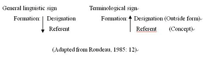 The formation of terms and general words