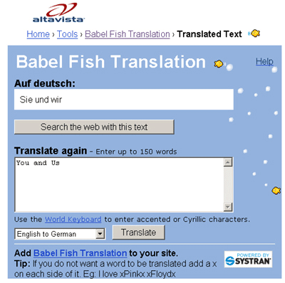 Correct free online translation