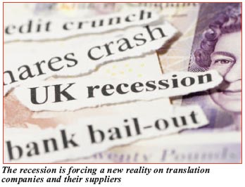Financial crisis brings new reality to the translation industry