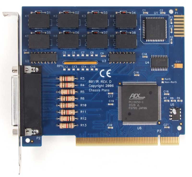A PCI digital I/O expansion card