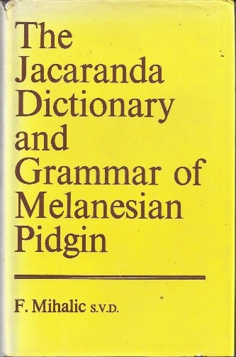 A 1971 reference book on Tok Pisin