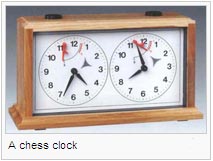 A chess clock