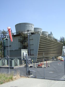 The West Ford Flat power plant is one of 21 power plants at The Geysers